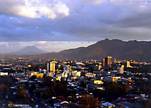 San Salvador desde el aire